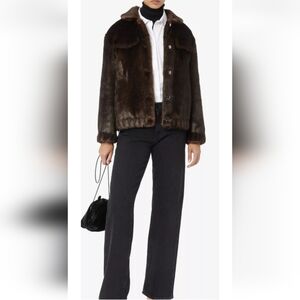 Seventy Venezia FIRE! NWT! Faux Mink Jacket #PE0199.